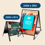 Custom A Frame Signs