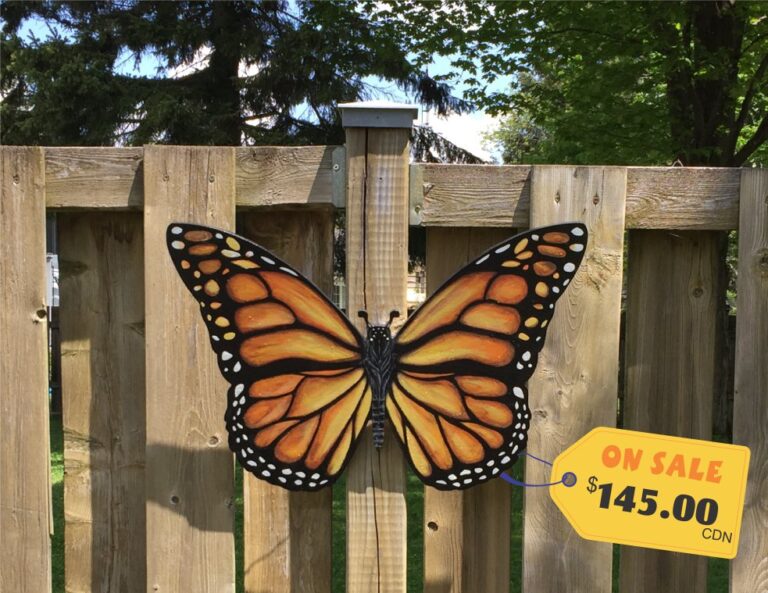 Monarch Butterfly Exterior Art