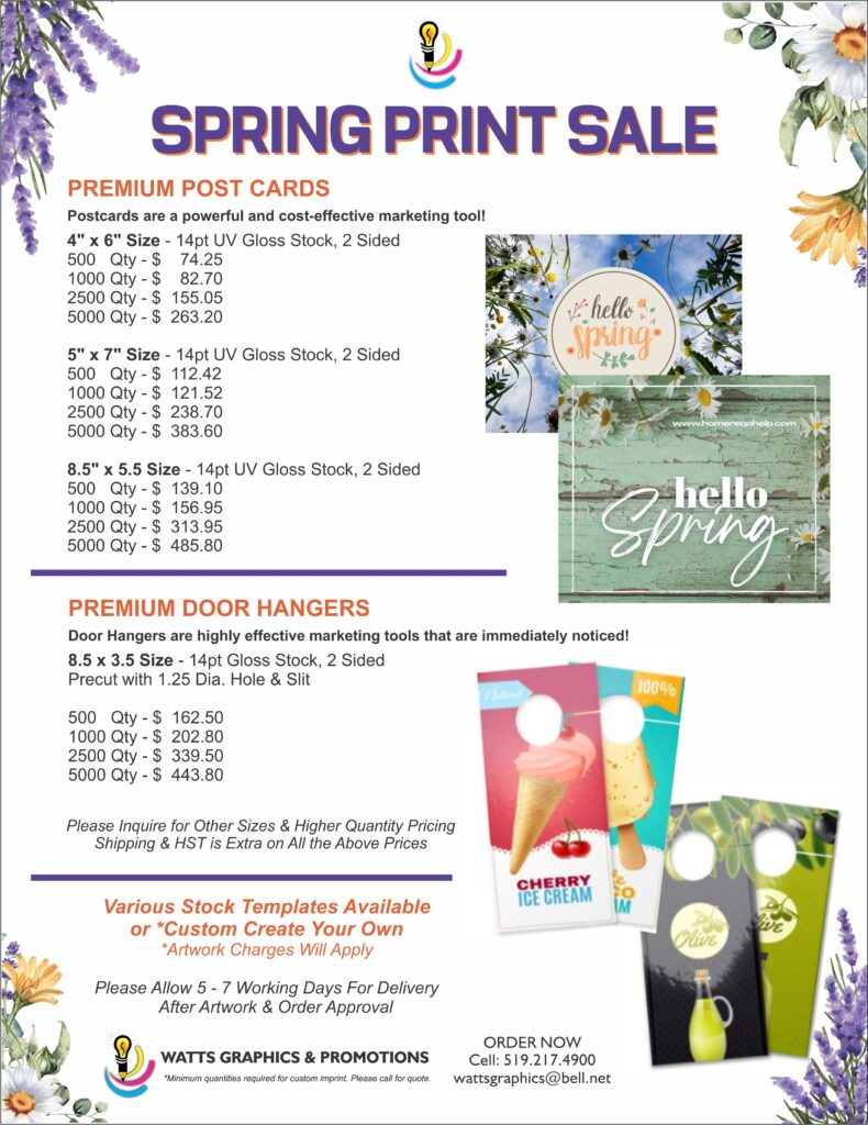 Spring Print Products Sale