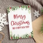 Folded Christmas Card